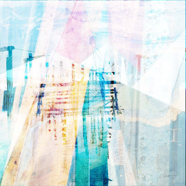 No. 332, “Fading Intensity’, 5 x 5 acrylic