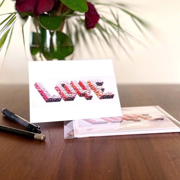 LOVE notecard set