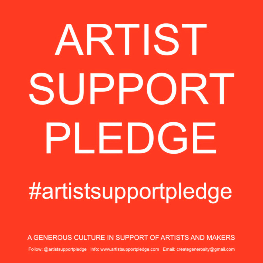 Studio Sale in support of the Artist Support Pledge